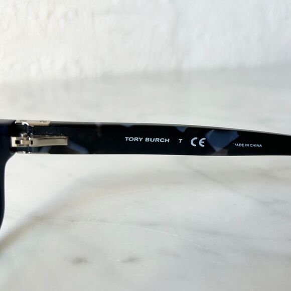 Tory Burch Eyeglass Frames Navy Blue Rectangle Women\'s Glasses TY2067 1616 50mm